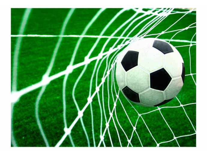 fotomural fútbol deporte gol campo césped