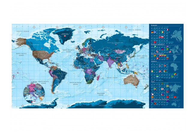 mapa de rascar una idea de regalo para un viajero