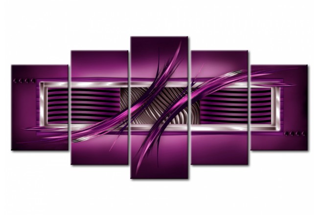 cuadro moderno violeta púrpura ultra violet