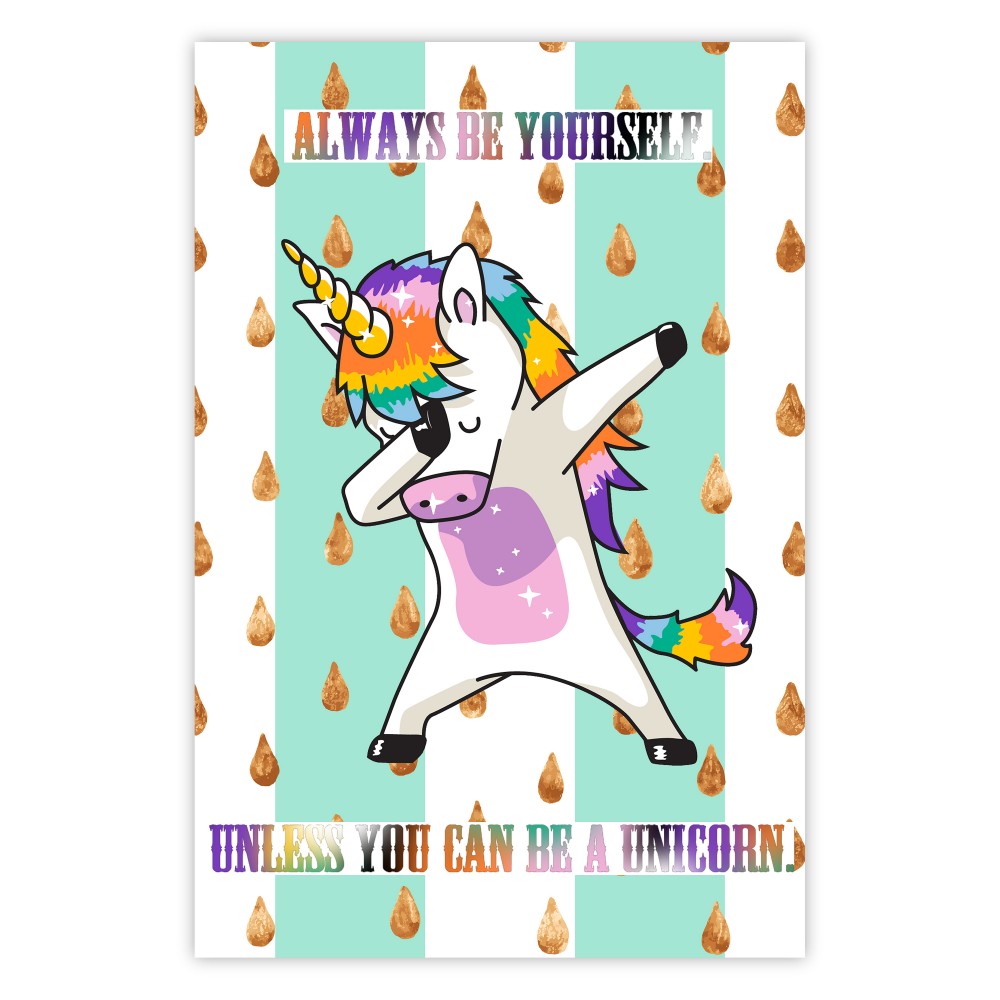 poster unicornio