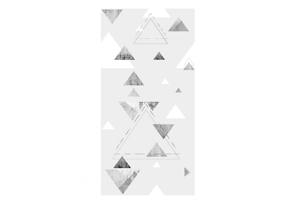papel pintado triángulos