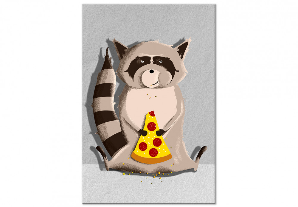 Gourmand Raccoon (1 Part) Vertical